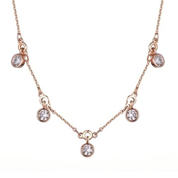 SOIRÉE BY N.Y. 蒔華芮︱閃耀 細緻美鑽項鍊 (共2色)