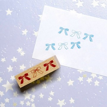 三條緞帶 印章
