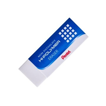 Pentel 飛龍 HI-POLYMER - 標準型塑膠擦(中) /個〖ZEH-10〗