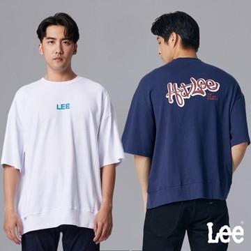 Lee 男款 後背藝術Logo短袖圓領T 兩色｜Modern