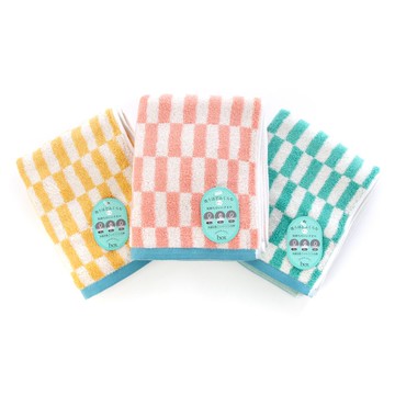 今治鍵盤跳長巾| 今治認證| 親膚吸水| 鮮明色彩| 蓬鬆柔軟