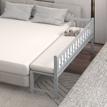 節拼接兒童床鐵藝帶護欄小床嬰兒加寬大床邊無縫銜接多功能床384M