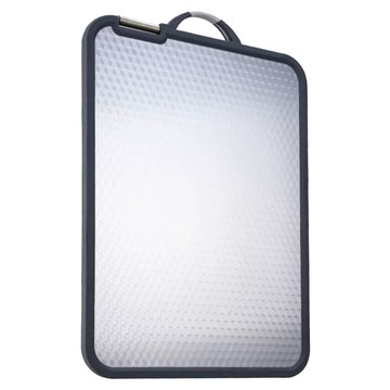 316雙面防霉防滑菜板 附磨刀器 不鏽鋼/PP二用  1個  附磨刀器防滑菜板