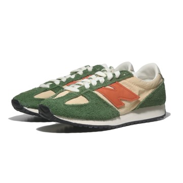 NEW BALANCE 休閒鞋 NB 471 綠橘 麂皮 復古鞋 男女 U471VBA