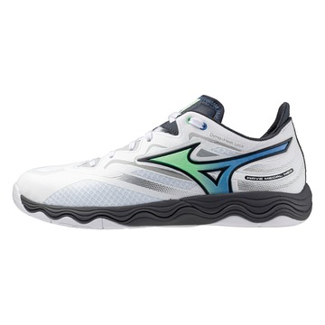 Mizuno 美津濃 男女款 WAVE MEDAL NEO 桌球鞋 81GA232531  27.5cm  白色