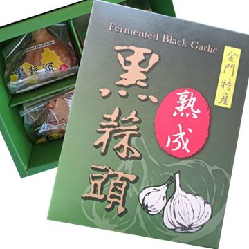 金門特產 黑蒜頭/禮盒(L)(4顆入x7盒)特價!