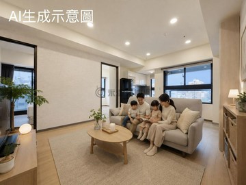 【核心地段】 邊間、2衛浴，難得2+1房明亮開窗｜高雄市前金區六合二路
