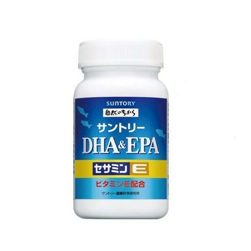 SUNTORY 三得利 DHA&EPA+芝麻明E 120錠/瓶◆德瑞健康家◆