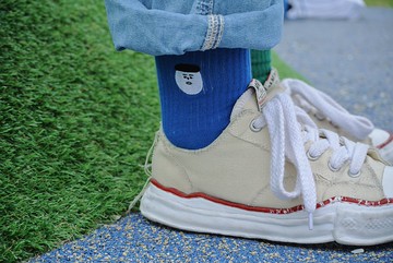 1G珍妮 | 2.0刺繡壓紋襪