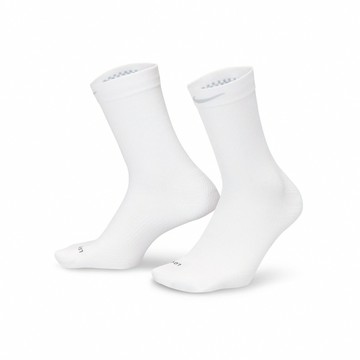 NIKE U  LTWT RUN CREW 1PR 男女中筒跑襪 白-HV6919100