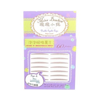 MissBowbow 3M網狀雙眼皮貼04泡泡眼(60pcs)