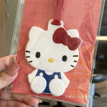 ✨桃園出貨✨三麗鷗凱蒂貓庫洛米美樂蒂Kitty玉桂狗行李牌旅行箱掛牌姓名牌