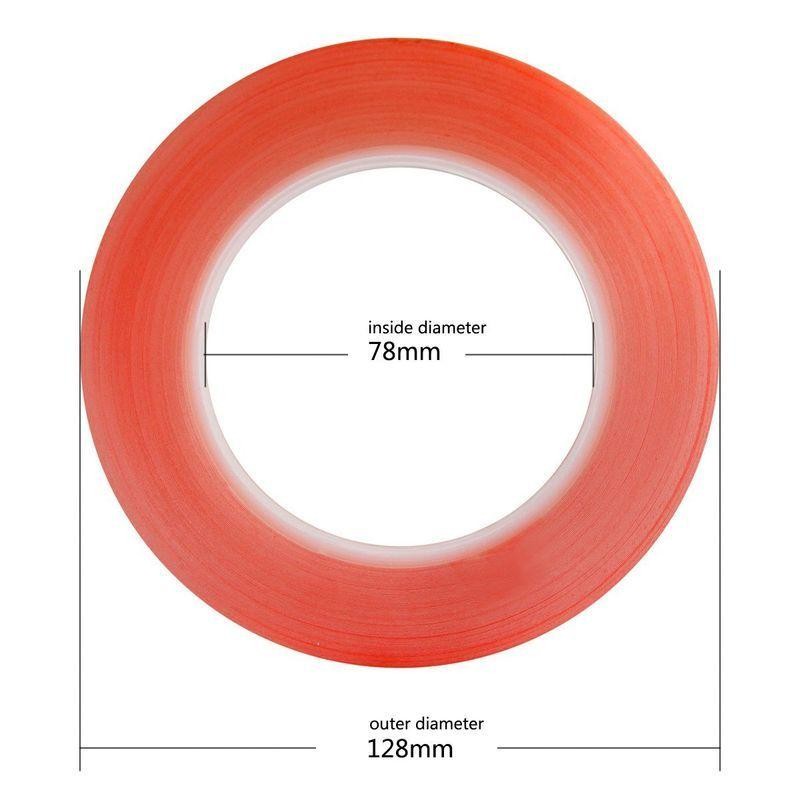 ビッグ割引 両面接着テープ 極薄両面テープ 1mm 2mm 3mm*50m 超強力 スマホ スクリーンメンド 修理 パソコン修理 