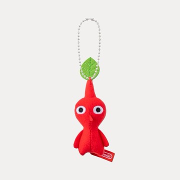 【Nintendo任天堂】紅色皮克敏娃娃玩偶吊飾 PIKMIN日本正版限定 包包掛件包包吊飾 絨毛娃娃公仔鑰匙圈 男生送禮 男友生日禮物 女友生日送禮 同學交換禮物 牡羊座生日禮物