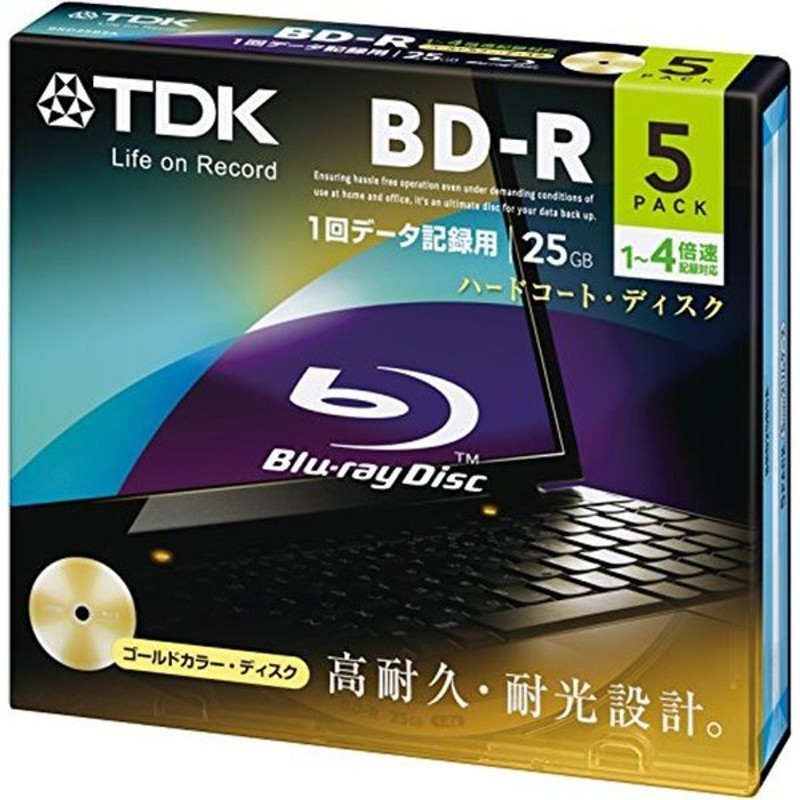 大きい割引 TDK BRV25PWA20K 20枚パック ハードコート仕様 2倍速記録対応 BD-R 録画用ブルーレイディスク ブルーレイディスクメディア  - www.indiastrategic.in