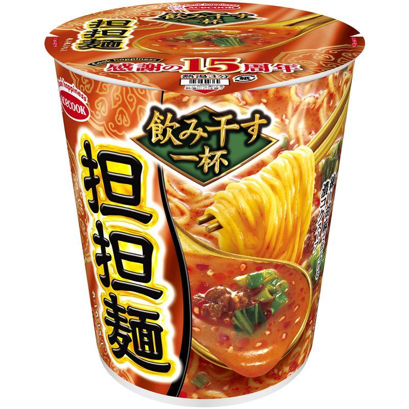 エースコック タテ型 飲み干す一杯 担担麺 76g×12個