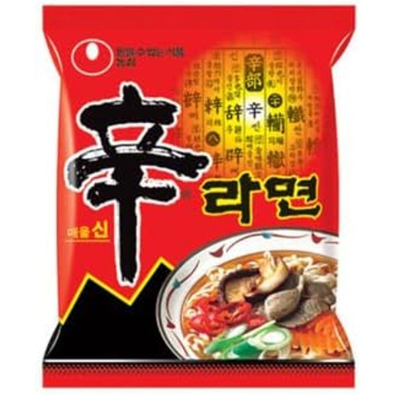 韓国 ラーメン 人気 NO.1 農心 辛ラーメン 韓国食品 即席麺 韓国ラーメン 韓国食品 5食 (x 1)