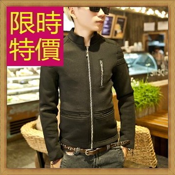 現貨+預購 防風外套男夾克-保暖修身休閒短版男外套59y12【獨家進口】【米蘭精品】