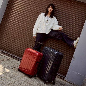 CLASSIC WAVE 2 / 25寸旅行登機托運 ITO 行李箱 青藍