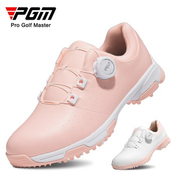PGM 高爾夫球鞋女士夏季防水超纖鞋 防滑鞋釘底 運動golf女鞋 XZ348