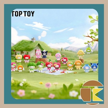 【115.1月預購】三麗鷗家族 蔬果系列 MINI毛絨搪膠吊飾 盲盒 玩具公仔 盒玩 一中盒8入 愛蛋客