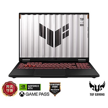 ASUS FA608PM 16吋電競筆電 (R9 8940HX/GeForce RTX 5060 8GB/16GB/512GB/御鐵灰/TUF Gaming A16)