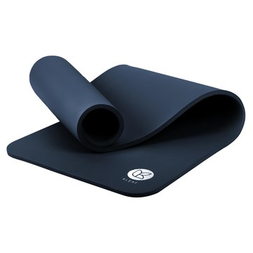 ALEAF NBR 20mm 瑜珈墊 + 運動指南海報  深藍色  1830 x 610 x 20 mm  1個