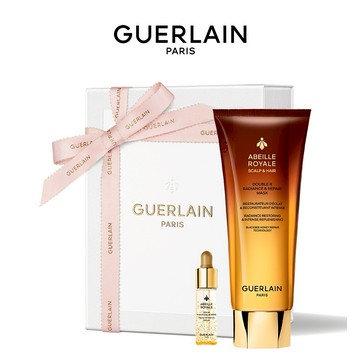 下單贈小金瓶【Guerlain】嬌蘭皇家蜂王乳雙導修護髮膜｜護髮｜獻給你豐潤秀髮 🐝｜父親節禮物