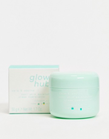 Glow Hub Calm & Soothe Cool Whip Moisturiser-Clear