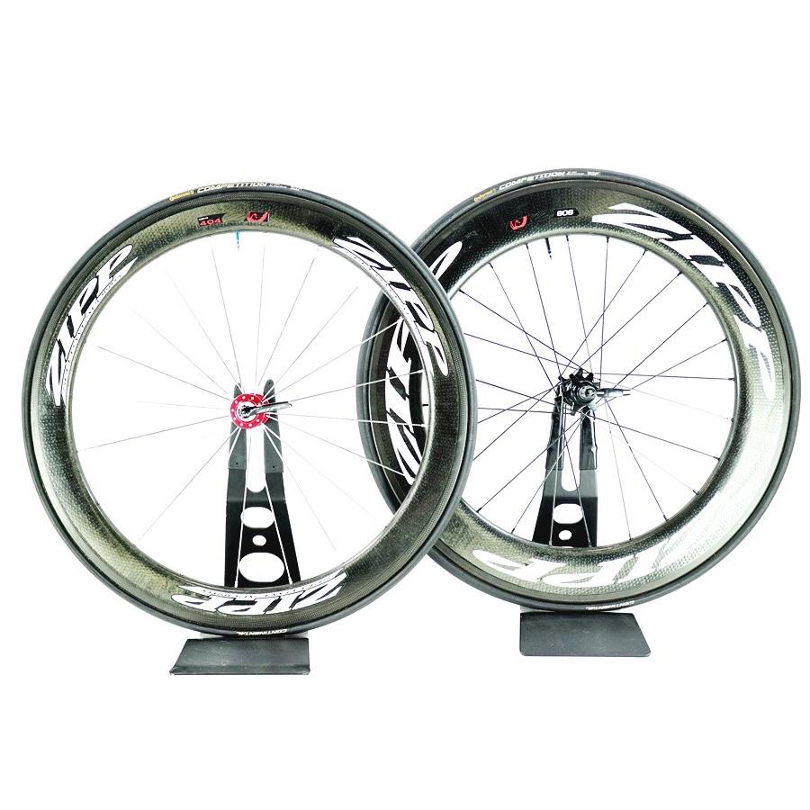 ZIPP 404 クリンチャー +ZIPP 808 チューブラー 前後セット - パーツ