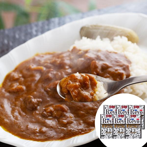 大阪 洋食Revo 和牛すじカレー レトルト200g×6箱 二重包装可