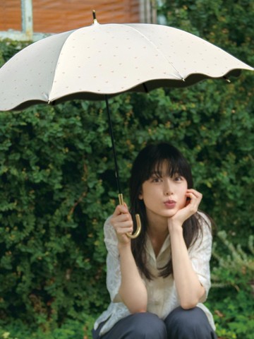 Wpc. Heart Mellow UV Protection Cooling Sun-Blocking Long Umbrella (81-17761-101)