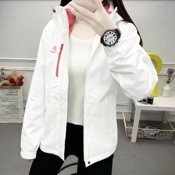 探拓三合一沖鋒衣男女防水擋風秋冬戶外登山套裝加絨可拆卸兩件套