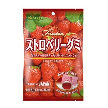 春日井 果汁軟糖-草莓味(102g)