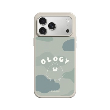 iPhone 17 Pro Max SolidX 貝殼灰 - 奧樂雞 Ology - 迷彩綠