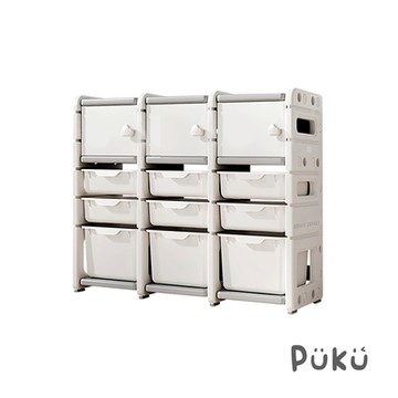 【PUKU藍色企鵝】「UNI有你宅」雲朵收納櫥櫃