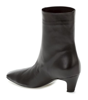 Khaite Arizona leather ankle boots