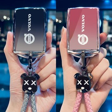 volvo沃爾沃xc60鑰匙套s90車s60l殼xc90扣xc40男女v40汽車v60用品