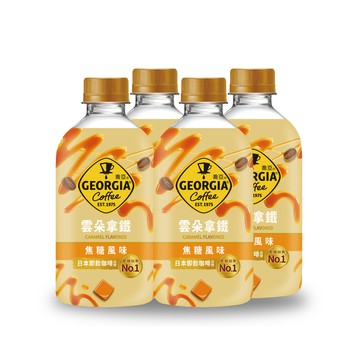 [家速配]喬亞焦糖風味雲朵拿鐵350mL