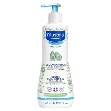 mustela 慕之恬廊 嬰兒洗髮沐浴雙潔乳  500ml  1瓶