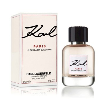 Karl Lagerfeld 巴黎香榭女性淡香精(60ml) 木質柑橘花香調/橘子/葡萄柚/紫蘿蘭葉/玫瑰/茉莉/梔子花