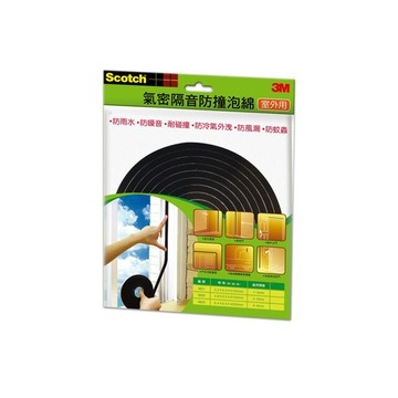 3M 室外用氣密隔音防撞泡棉 (3-5MM) B8802
