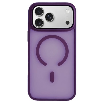 Bebehome 絲絨霧感MagSafe磁吸手機殼  紫色  iPhone 17 Pro Max