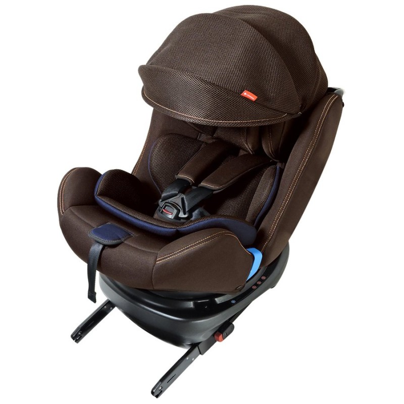 正規品 チャイルドシート 新生児 isofix カイナ ビットターン ブラウン 赤ちゃん ベビー 子供 baby kids 3歳 1歳 2歳 シートベルト 一部地域 送料無料 - 29