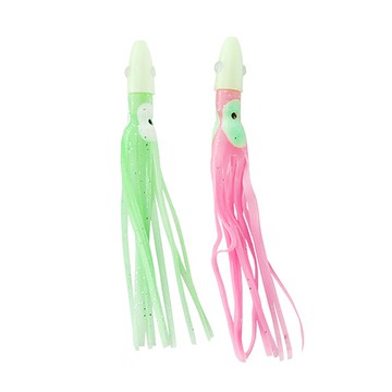 夜光曳繩小管 3入 小卷 路亞 白帶魚 海釣 磯釣