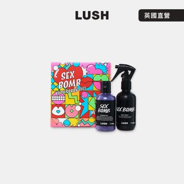 【LUSH 嵐舒】性感花香 情人節沐浴香氛禮盒(沐浴乳/噴霧/花香/茉莉/依蘭依蘭/情人節限定)