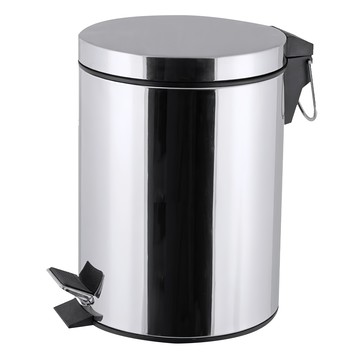 AOTTO 創意傢俱 20L 踩踏式不銹鋼垃圾桶 型號SD-011  29 x 45cm  銀色