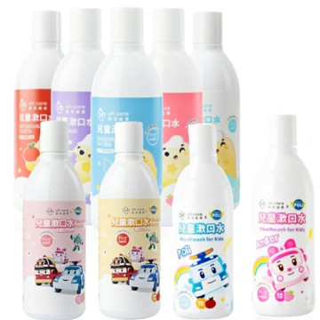 oh care 歐克威爾 兒童漱口水 防蛀修護漱口水 蘋果/草莓/葡萄/水蜜桃 Rody 碰碰狐 瑪莎與熊 4137