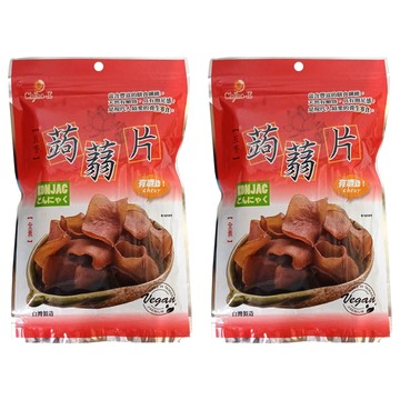 Chiao-E 巧益 五香蒟蒻片 全素  100g  2包