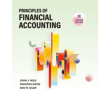 [華通書坊]Principles of Financial Accounting IFRS (Chapter 1-17) 3/e Wild 9786269646876